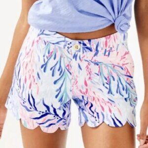 Lilly Pulitzer 5" stretch buttercup shorts